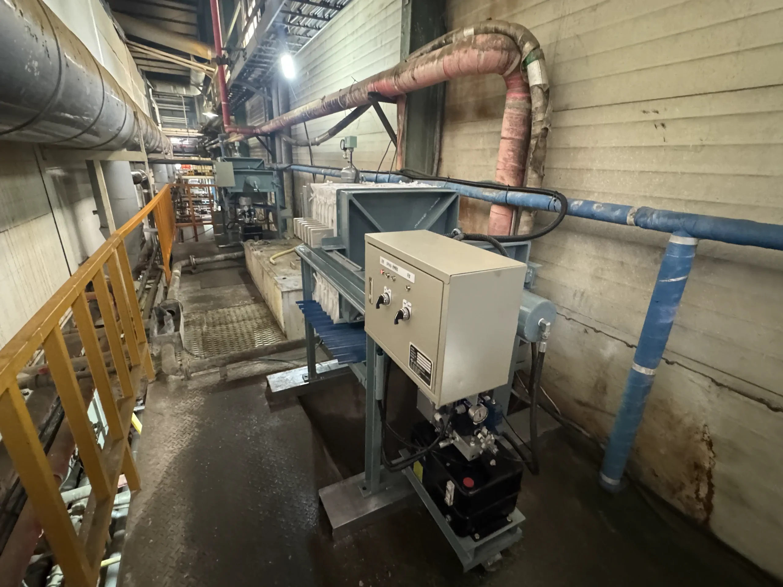 2025년 MJ사 인산염처리조 탈수기 시공