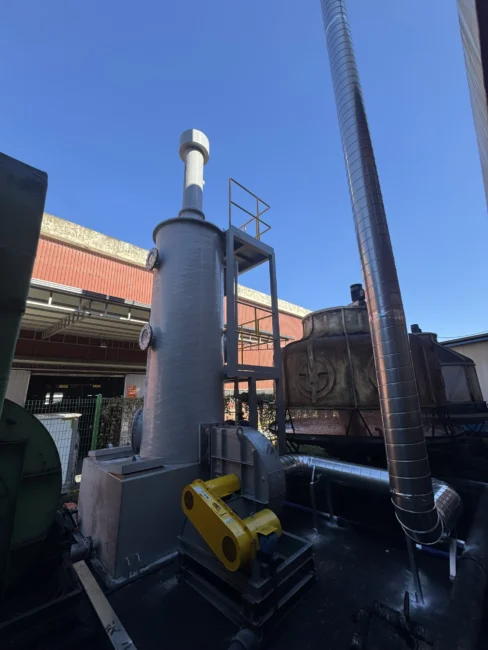 2025년 T사 SCRUBBER 80㎥/분 시공 – 1