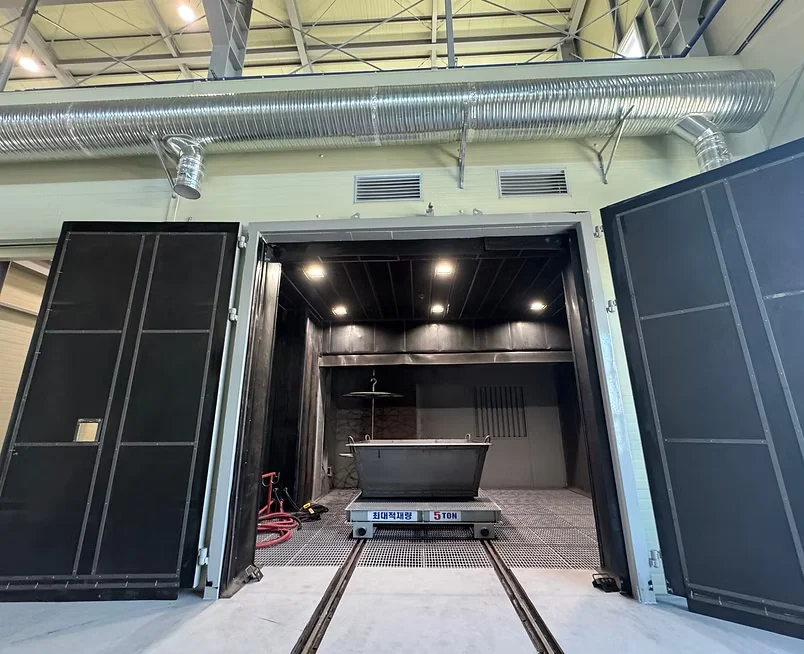 M사 쇼트룸(임펠라 & 에어블라스트) 시공